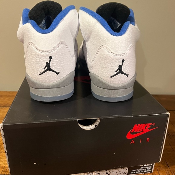 Air Jordan Retro 5 (Stealth Blue) - Picture 4 of 4